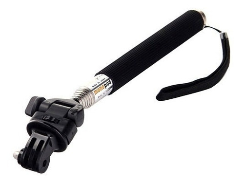 Monopé Bastão Pau De Selfie Retrátil E Adaptador Tripe Gopro