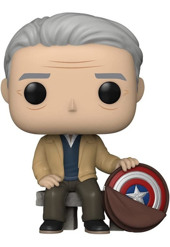 Funko Pop Capitan America Viejo Con Escudo