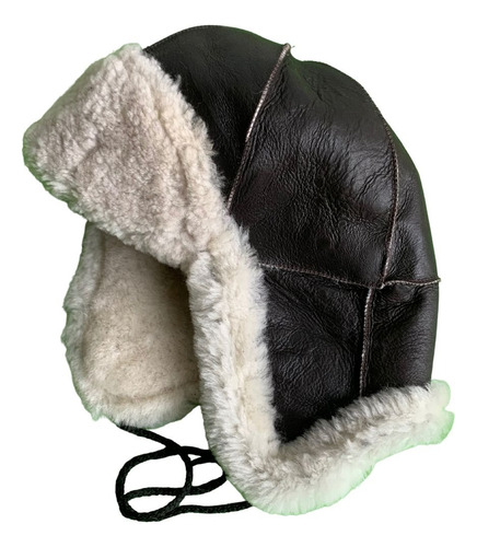 Gorro Cuero Y Corderito Para Hombre, Dama Y Niño Helsinki 