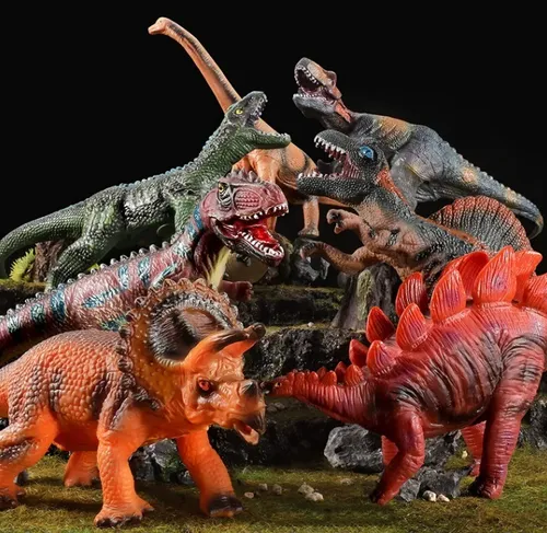  IPOURUP Juguetes de dinosaurio para niños de 3 a 5