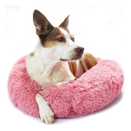 Bow Wow Pet Cama Para Perro Con Forma De Dona Redonda Ultra.