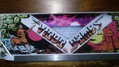 Imagen 2 de 3 de Vinilo Marquesina Arcade Argentina 80`s Para Lado Interno