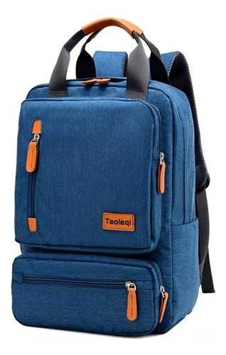Mochila Urbana Impermeable Reforzada Bolsillos Laptop Unisex