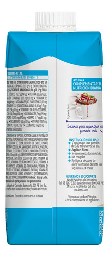 Suplemento Alim Boost Mix Sabores Menos Azúcar X12 Und 330ml Fresa, Vainilla Y Chocolate