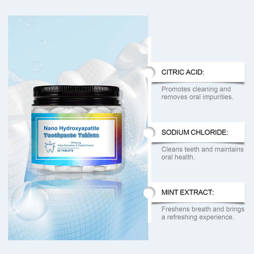 Os Comprimidos De Creme Dental P Purple Clareiam As Manchas
