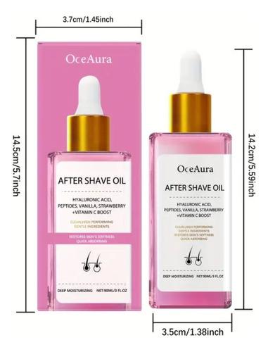 Oce Aura Aceite Blanqueador Suavizante 200ml Dosificador