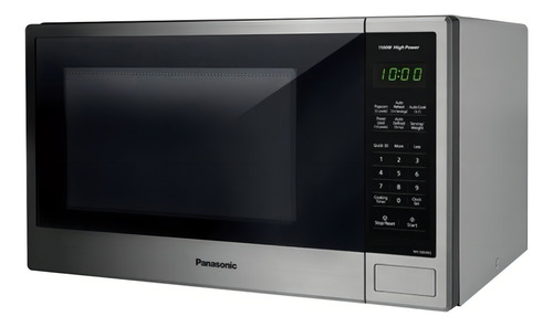 Microondas de aço inoxidável Panasonic NN-SB646 37L 220V
