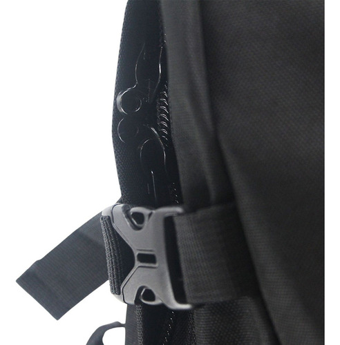 Mochila De Viaje Portanotebook Unicross 19 Pulgadas Travel Negra