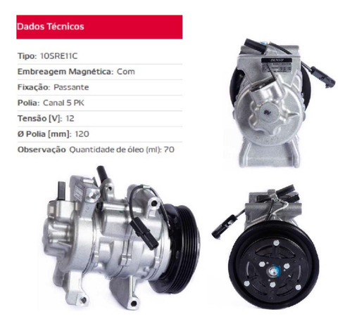 Compressor Honda City 1.5 2015 A 2024 Original Denso