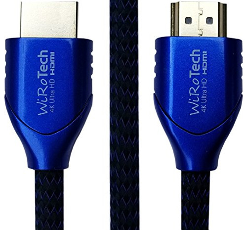 Wirotech Cable Hdmi 4k Ultra Hd Con Cable Trenzado, Hdmi 2.0