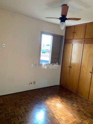 Imagem 13 de 15 de Apartamento Com 3 Dormitórios Para Alugar, 97 M² Por R$ 1.300/mês - Vila Nossa Senhora De Fátima - São José Do Rio Preto/sp - Ap2854