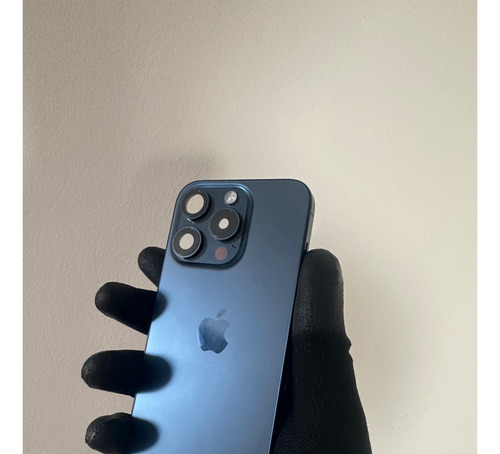 Carcaça Para iPhone 15 Pro Original Retirado Com Chip Azul