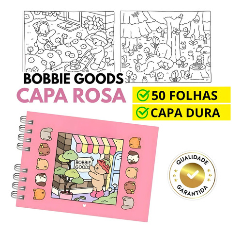 Libro Para Colorear De Tapa Dura De Bobbie Goods, Varios Dis
