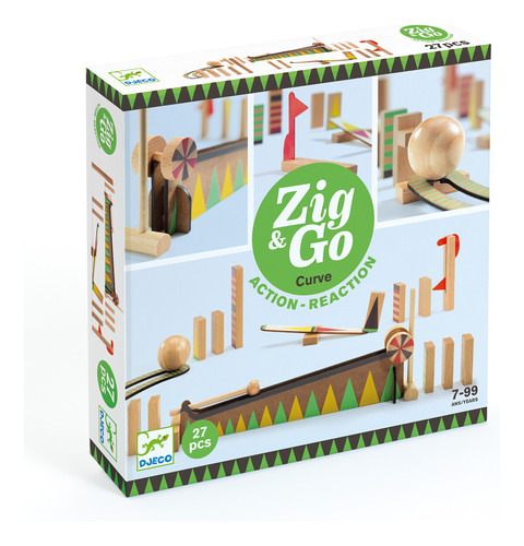 Zig & Go 27 Piezas - Juego De Mesa - Djeco - Dj05641