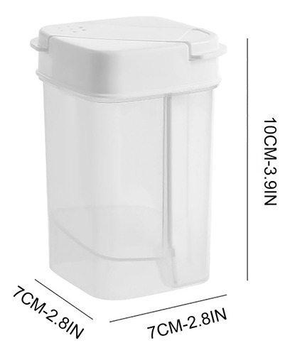 Caja De Almacenamiento En U Powder Botella De Almacenamiento
