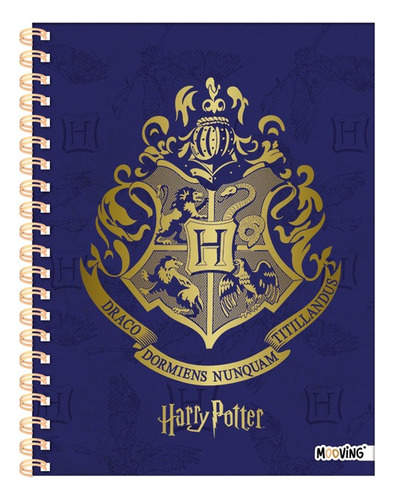 Cuaderno Harry Potter A4 Universitario Rayado Tapa Dura