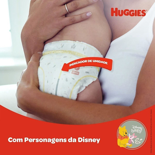 Kit Fralda Huggies Natural Care Rn - 102 Fraldas Gênero Sem gênero Tamanho Recém-nascido (RN)