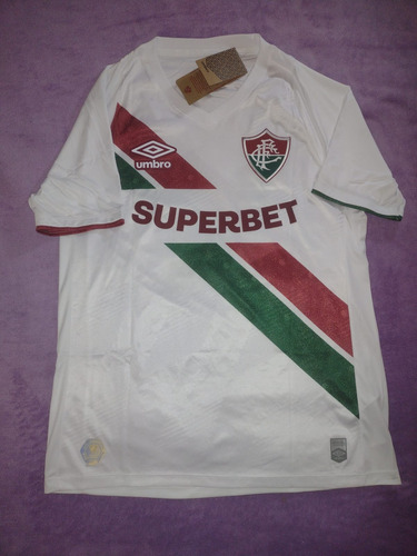Camisa Fluminense Umbro 2024 Branca #14 - M (Usado)