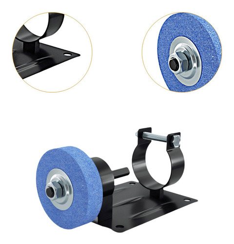 Convertidor De Soporte De Soporte De Corte Disco Azul