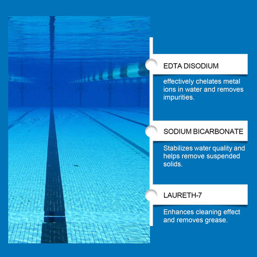 Clarificador De Agua G Pool Para El Hogar, Piscina Pública Y