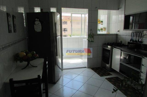 Imagem 7 de 27 de Apartamento Com 2 Dormitórios À Venda, 80 M² Por R$ 360.000,00 - Gonzaguinha - São Vicente/sp - Ap2434