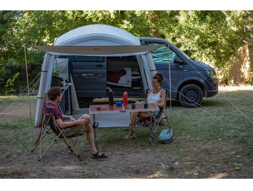 Imagen 2 de 9 de Mesa De Campamento Plegable Para 4-6 Personas Quechua