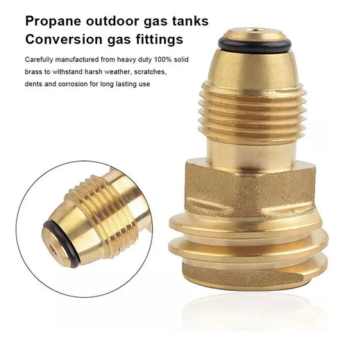 Convertidor Adaptador De Tanque De Propano Para Acampar