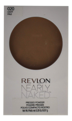 Revlon Polvo Prensado Nearly Naked - Ligero - 0.28 Oz