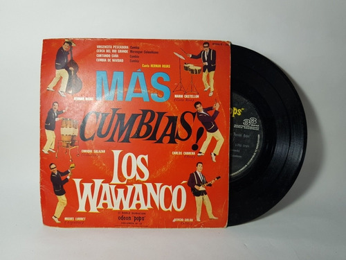 Imagen 6 de 10 de Antiguo Vinilo Los Wawanco Más Cumbias! Odeon Mag 57583