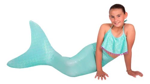 Cola de sirena para niña para nadar sale