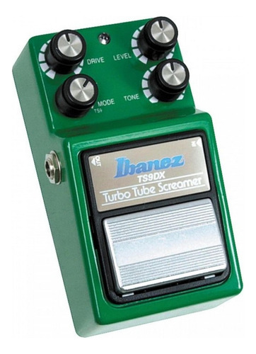 Pedal de efeito Ibanez Turbo Tube Screamer TS9DX verde