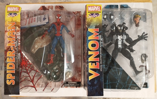 Marvel Select 2 Figuras Spiderman & Venom