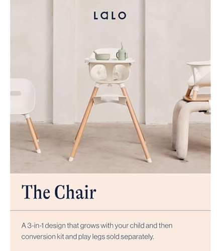 Trona Convertible 3 En 1 Lalo The Chair -