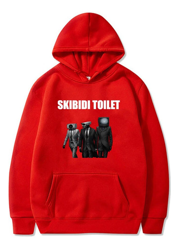 Sudadera Con Capucha Skibidi New Game Fashion De Manga Larga