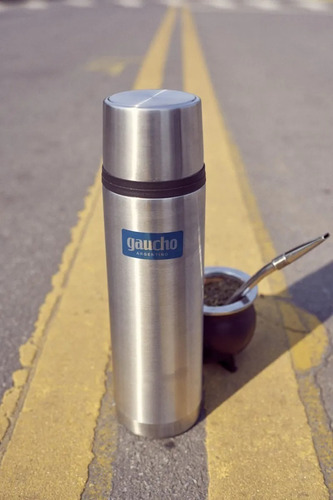 Termo Gaucho Acero Inox 1 Litro Camping Outdoor