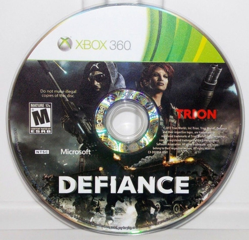 Defiance Xbox 360 Usado Blakhelmet C