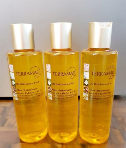 3 Tres Óleo Tratamiento Capilar 3 En 1 Terramar 120 Ml