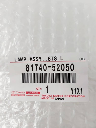 Cocuyo Retrovisor Izquierdo Yaris 2017 2018 2019 2020 2021