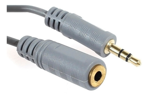 Cable Extensión Plug Mini Plug Macho Y Hembra 3.5 Mm 1,8 Mts