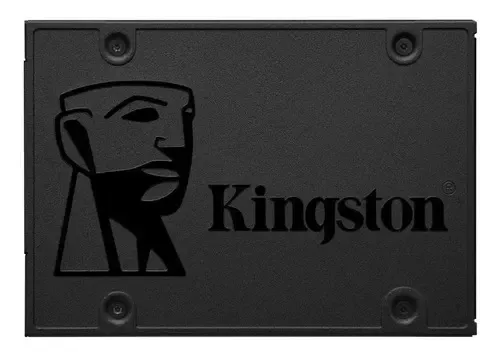 Ssd Unidade Disco Sólido Kingston 240gb A400 Sata De 2,5 Pre Preto