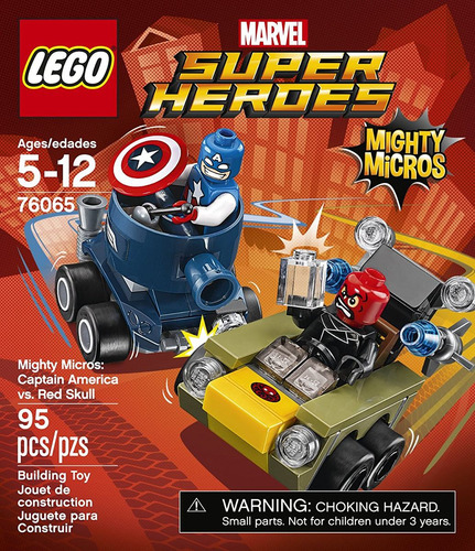 Lego Marvel Super Heroes Mighty Micros: Capitán América Vs R