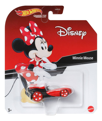 Minnie Mouse Disney Hot Wheels Character Cars