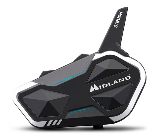 Intercomunicador Bluetooth Moto Midland Bt Rush 3.5k Kit X1