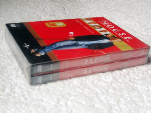Dvd Box House / Terceira Temporada / 6 Dvds Original Lacrado