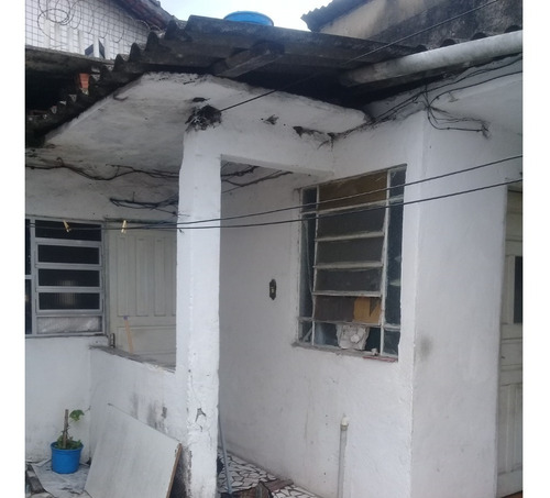 Vendo Casa Em Santos Com Edícula Nos Fundos Em Terreno 10x25
