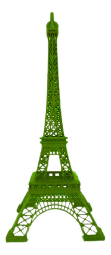 Torre Eiffel Paris Decorativa Metal 25 Cm Colorida 6 Cores