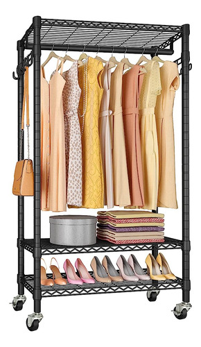Vipek X1 Plus Rolling Garment Rack Heavy Duty Clothes Rack P