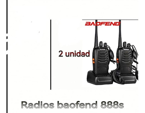 Radios De Comunicación Modelo Baofeng 888s 