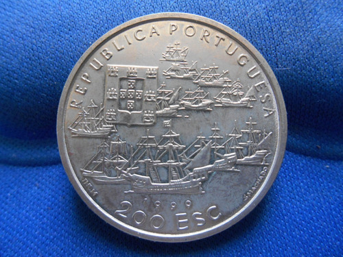 Moeda 200 Escudos 1999 Pedro A. Cabral Portugal Em Sob/fc (Usado)