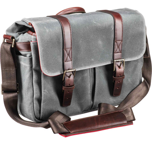 Ona Brixton Camera/laptop Messenger Bag For Leica (canvas, S